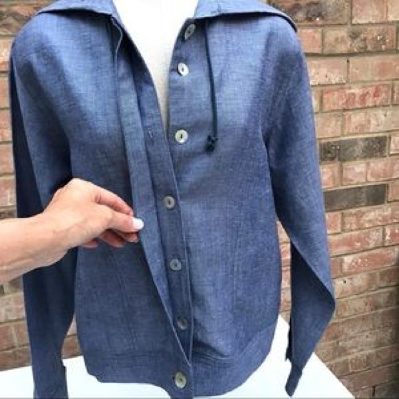 NWOT Jordan Petite linen rayon jacket coat. For Spring and Summer. - Picture 3 of 11